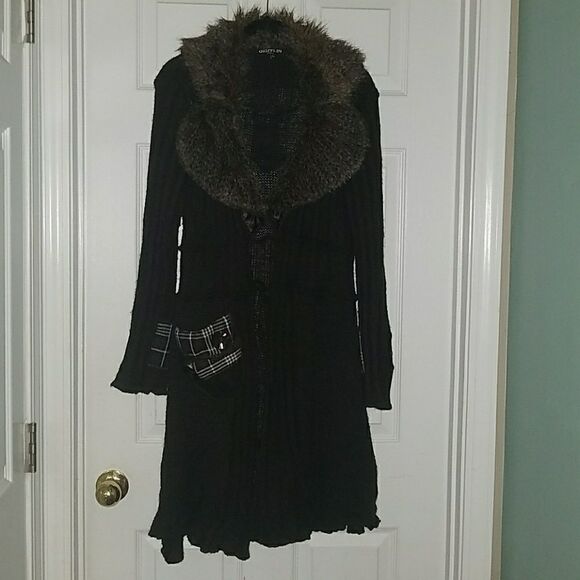 Grifflin Paris Jackets & Blazers - Grifflin Paris Mohair sweater coat jacket Sz M